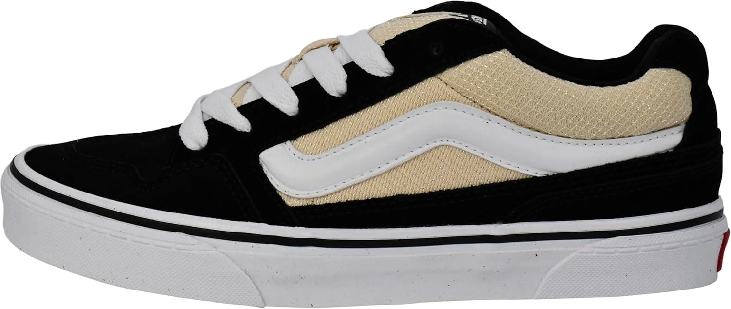 imageVans Womens Caldrone ShoesSuedeMesh BlackCreme Brule