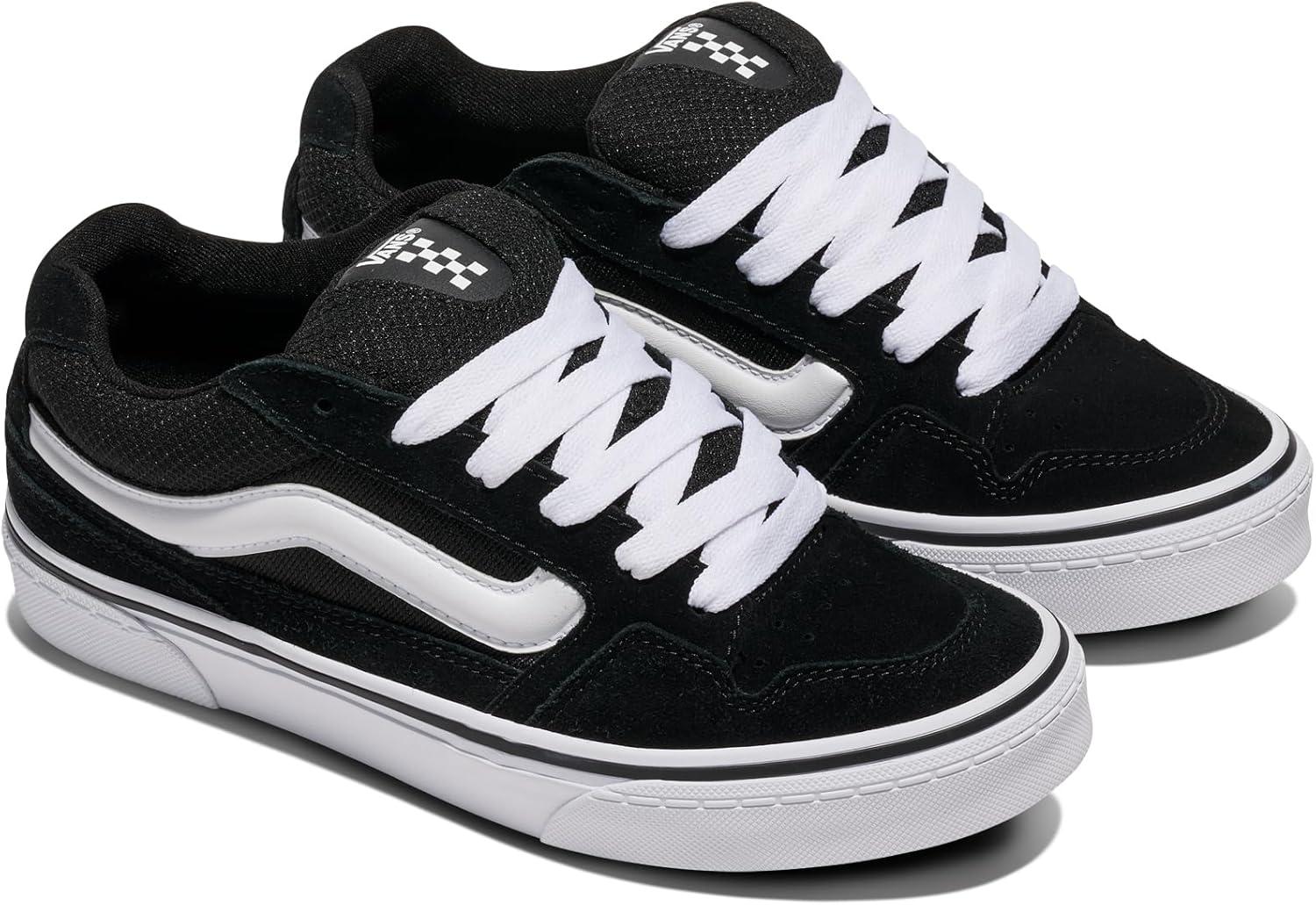 imageVans Womens Caldrone ShoesSuedeMesh BlackWhite