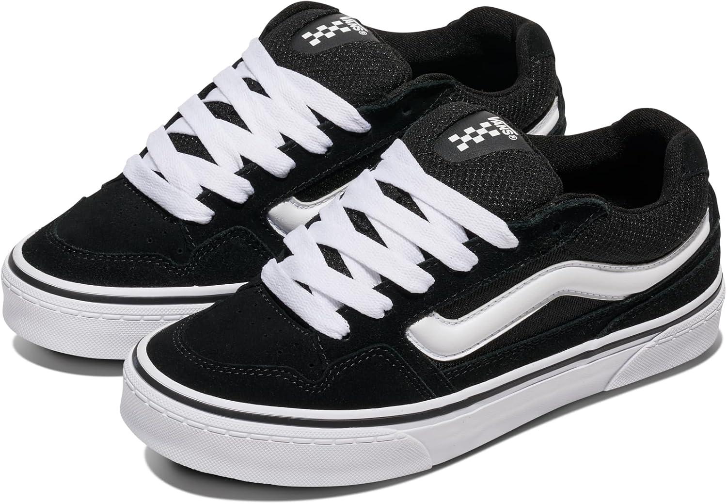 imageVans Womens Caldrone ShoesSuedeMesh BlackWhite