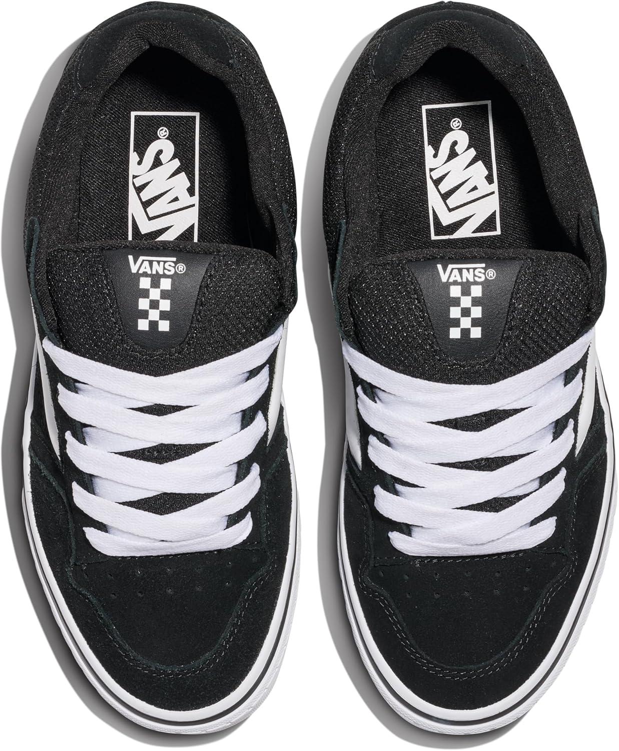 imageVans Womens Caldrone ShoesSuedeMesh BlackWhite
