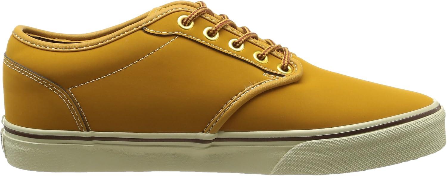 imageVans Womens Classic Slip On Platform SneakersBrown Buck Oak Buff Potting Soil