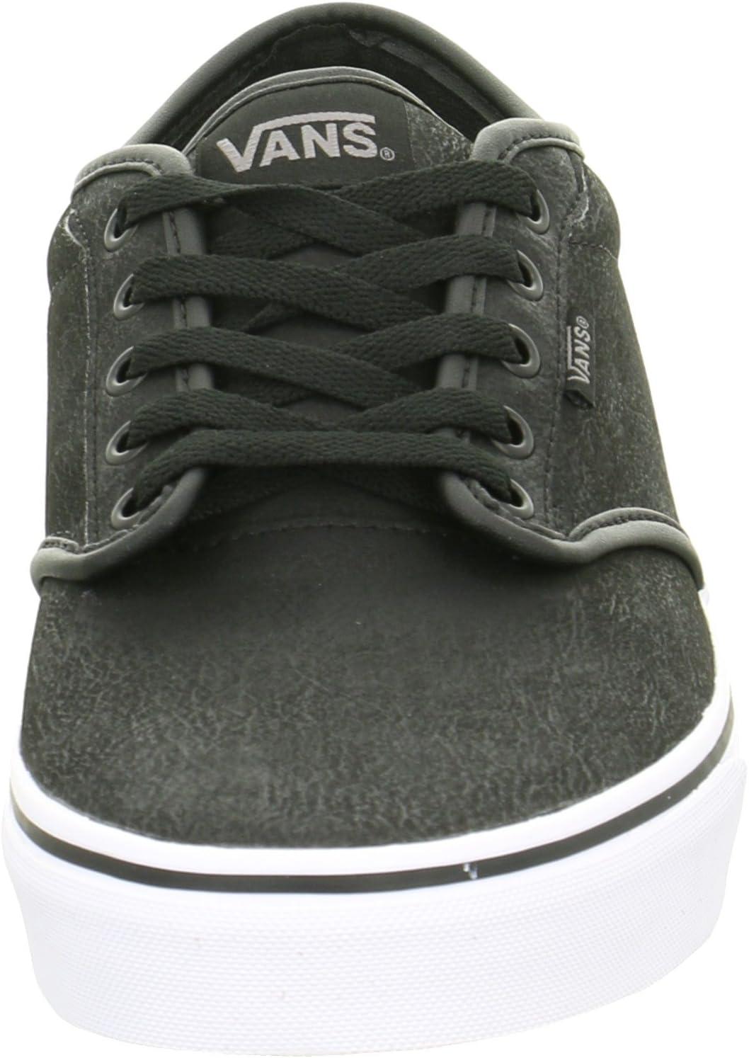 imageVans Womens Classic Slip On Platform SneakersBuck Leather Black White