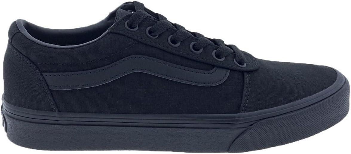 imageVans Womens Classic Slip On Platform SneakersCanvas Black Black