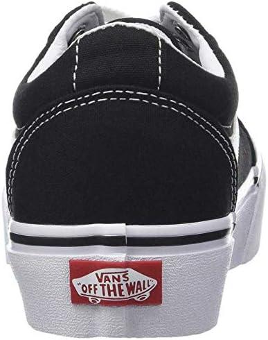 imageVans Womens Classic Slip On Platform SneakersCanvas Black White
