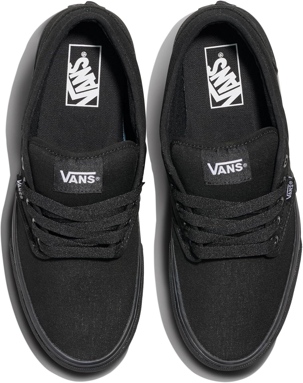 imageVans Womens Classic Slip On Platform SneakersCanvas BlackBlack