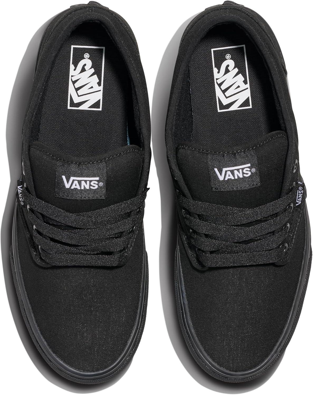 imageVans Womens Classic Slip On Platform SneakersCanvas BlackBlack