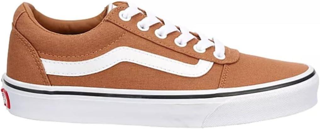 imageVans Womens Classic Slip On Platform SneakersCanvas Brown Sugar