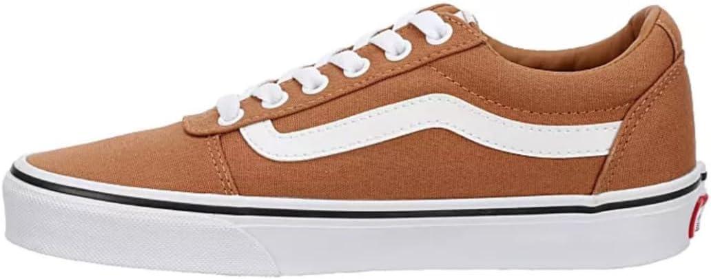 imageVans Womens Classic Slip On Platform SneakersCanvas Brown Sugar
