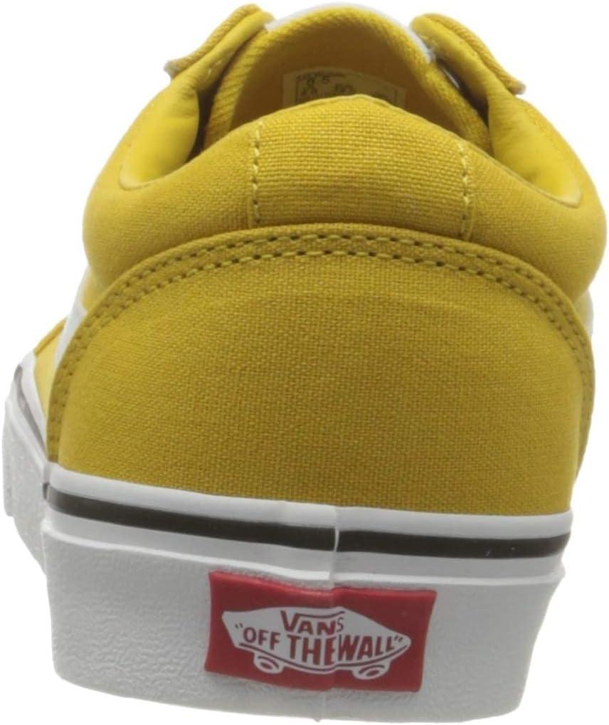 imageVans Womens Classic Slip On Platform SneakersCanvas Ceylon Yellow White