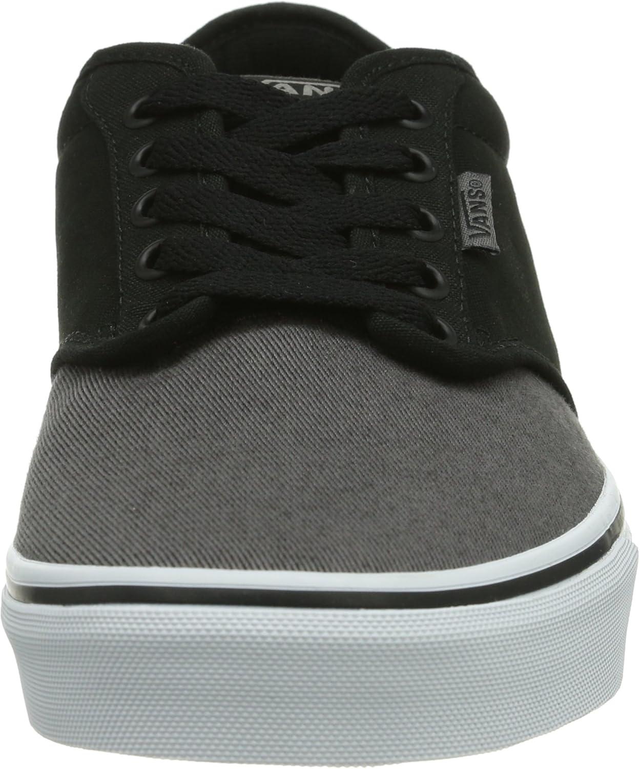 imageVans Womens Classic Slip On Platform SneakersCanvas Mix Black Grey