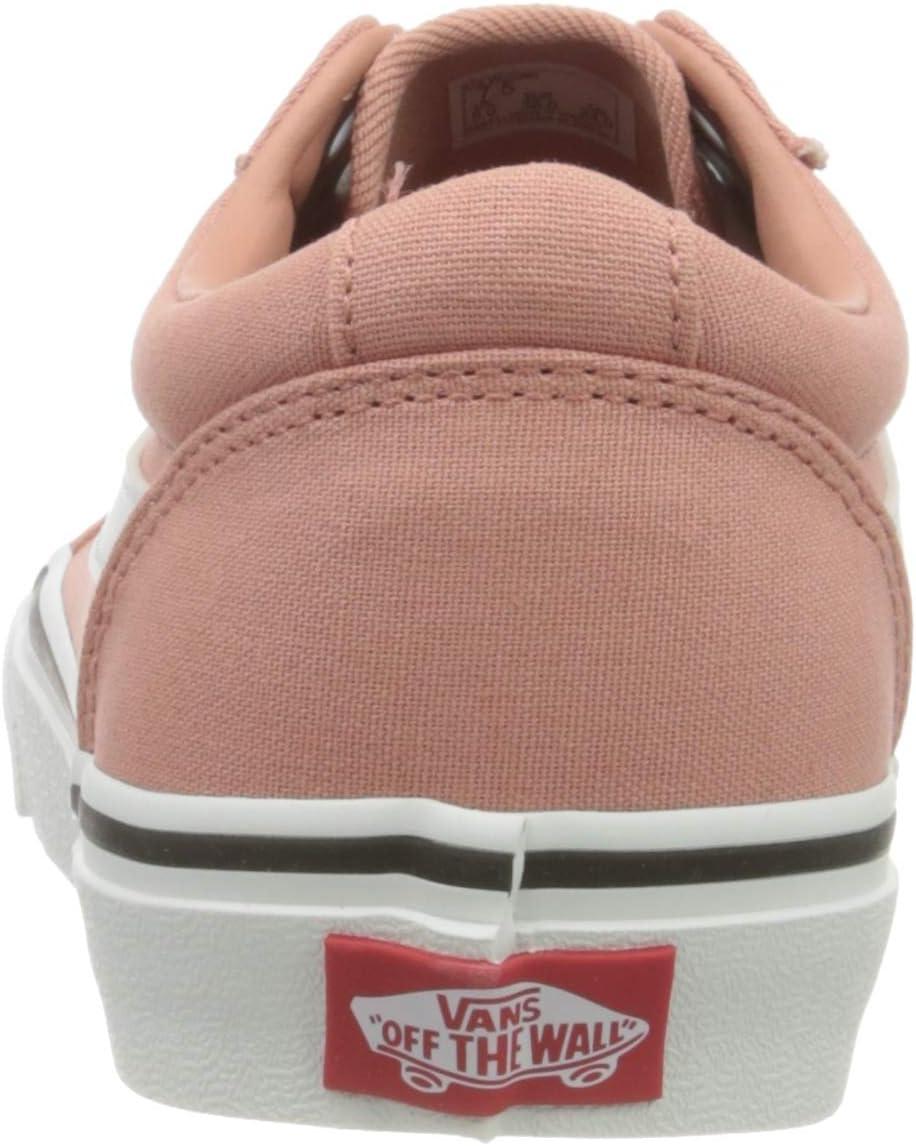imageVans Womens Classic Slip On Platform SneakersCanvas Rose Dawn White