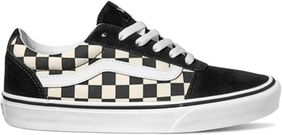 imageVans Womens Classic Slip On Platform SneakersCheckerboard Black White