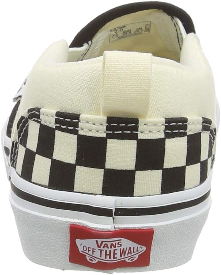 imageVans Womens Classic Slip On Platform SneakersCheckers Black Natural
