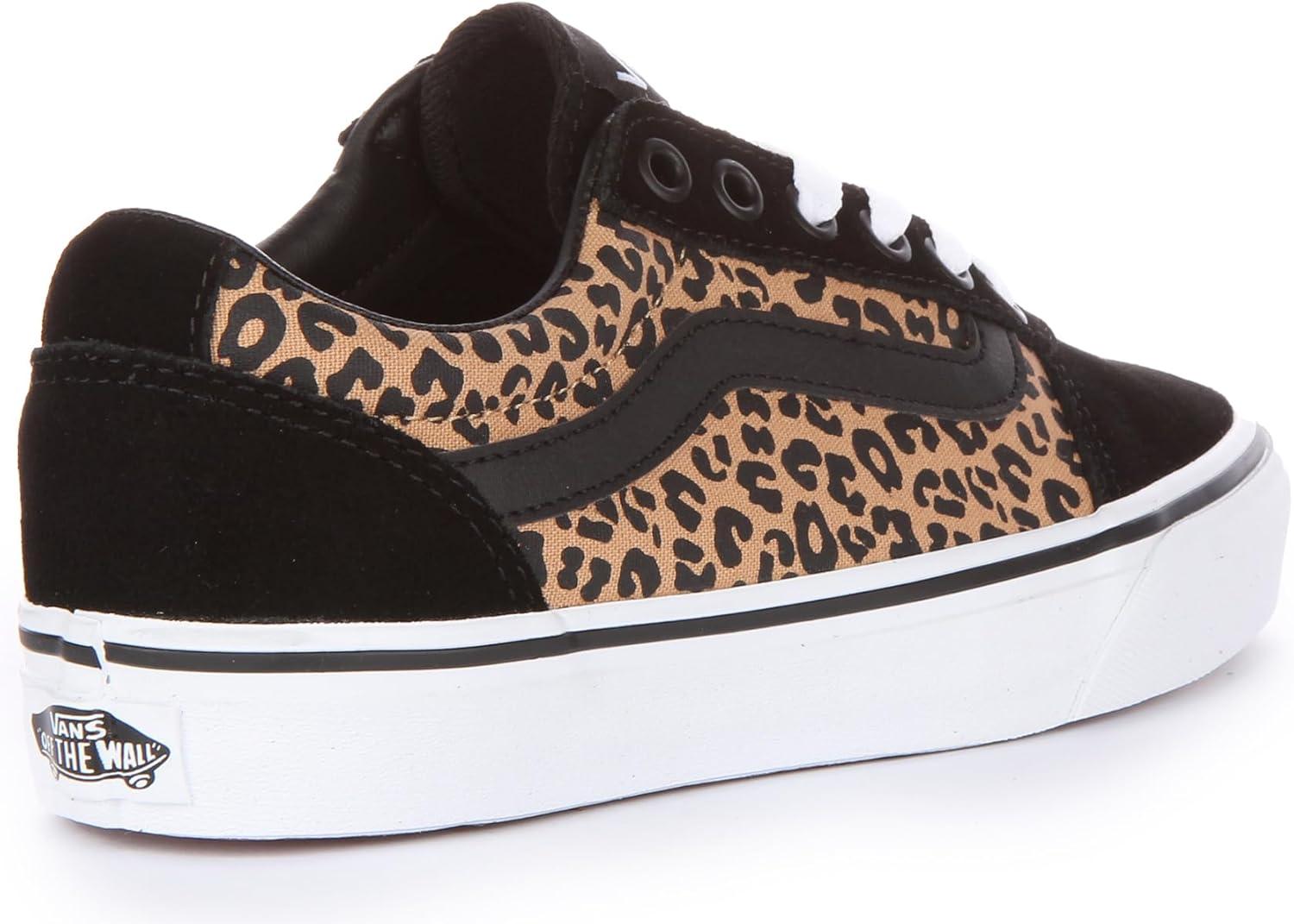 imageVans Womens Classic Slip On Platform SneakersCheetah Black White