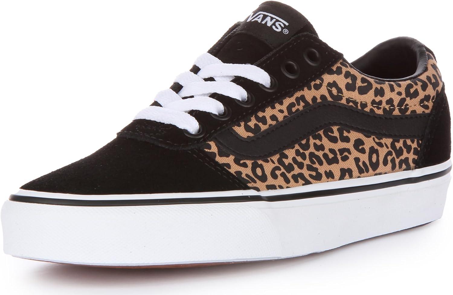 imageVans Womens Classic Slip On Platform SneakersCheetah Black White