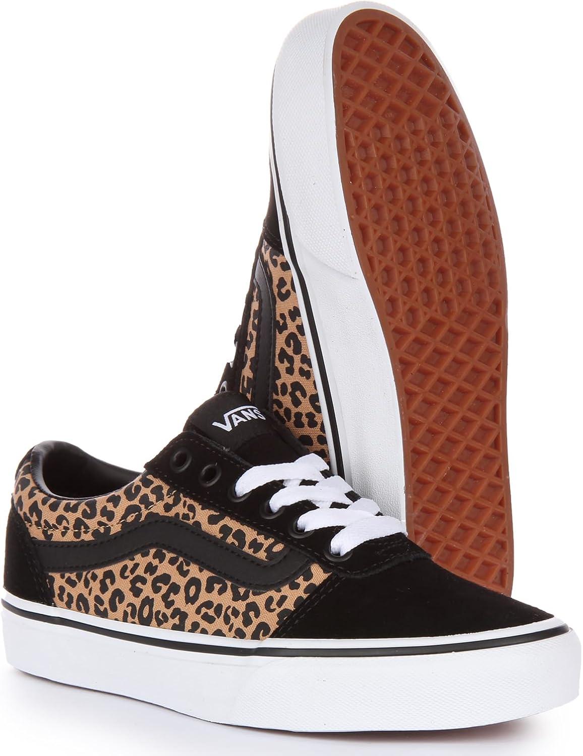 imageVans Womens Classic Slip On Platform SneakersCheetah Black White