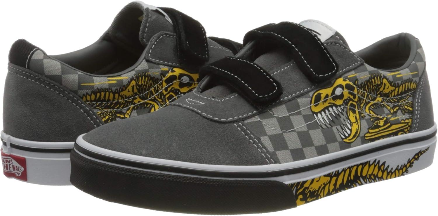 imageVans Womens Classic Slip On Platform SneakersDino Bonez Pewter White