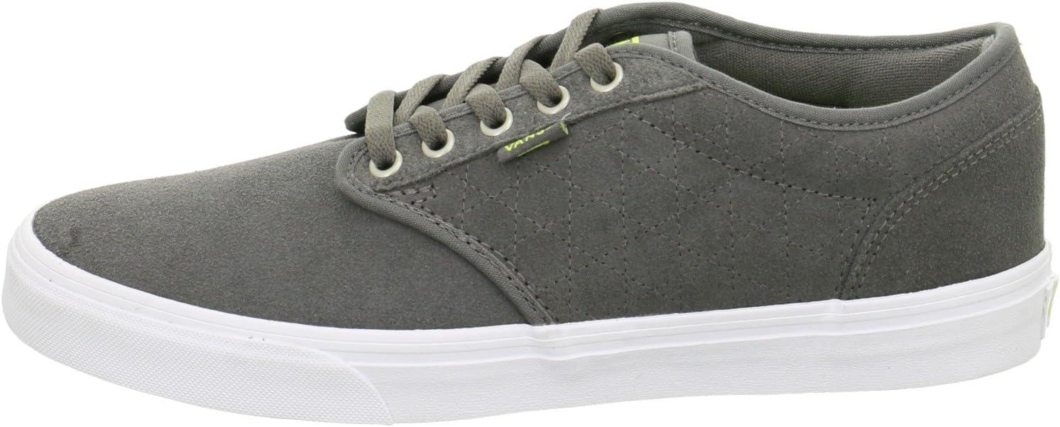 imageVans Womens Classic Slip On Platform SneakersGray Quilt Pewter Marshmallow
