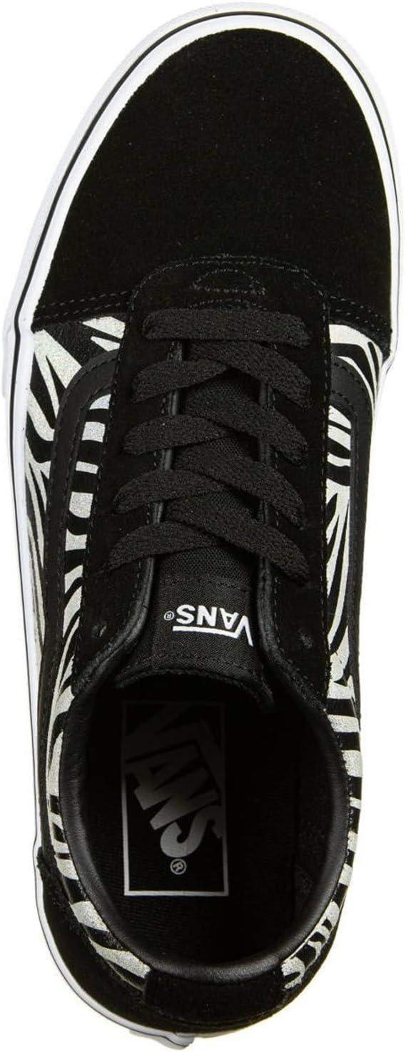 imageVans Womens Classic Slip On Platform SneakersMetallic Zebra Black White