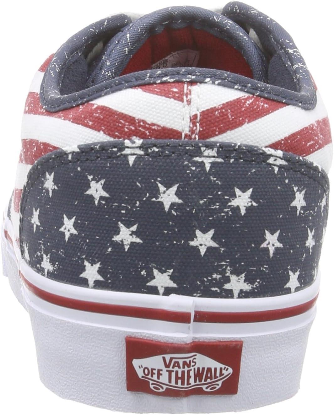 imageVans Womens Classic Slip On Platform SneakersMulticolored Flag Stv Navy Chili Pepper