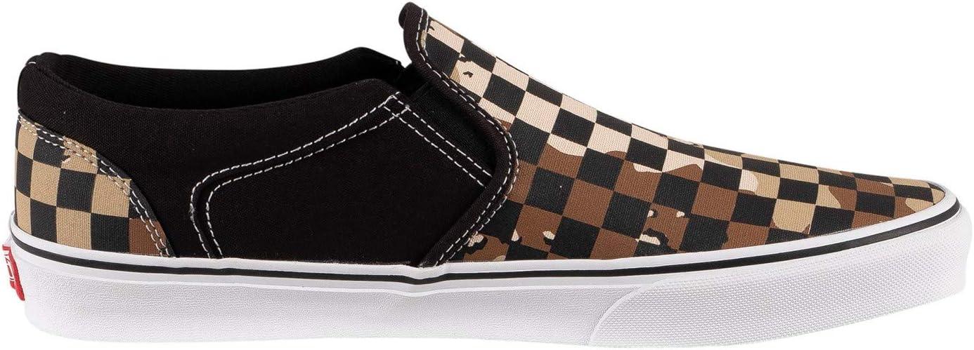 imageVans Womens Classic Slip On Platform SneakersMulticolour Camo Check Black White W4r