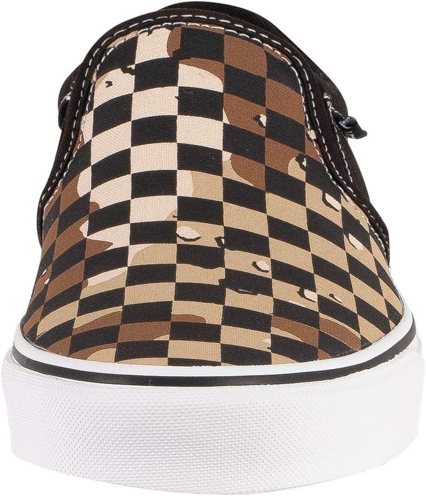 imageVans Womens Classic Slip On Platform SneakersMulticolour Camo Check Black White W4r