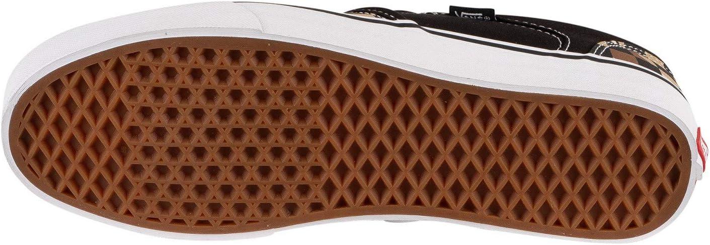 imageVans Womens Classic Slip On Platform SneakersMulticolour Camo Check Black White W4r
