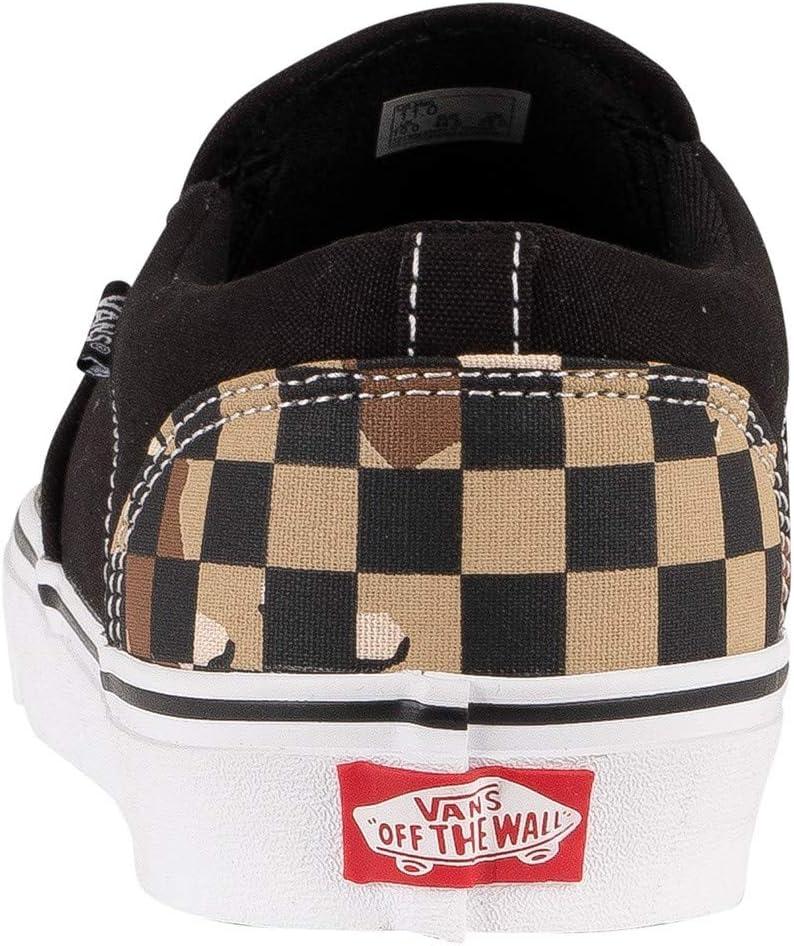 imageVans Womens Classic Slip On Platform SneakersMulticolour Camo Check Black White W4r