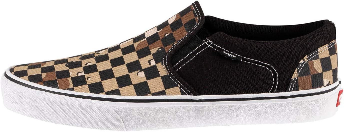 imageVans Womens Classic Slip On Platform SneakersMulticolour Camo Check Black White W4r