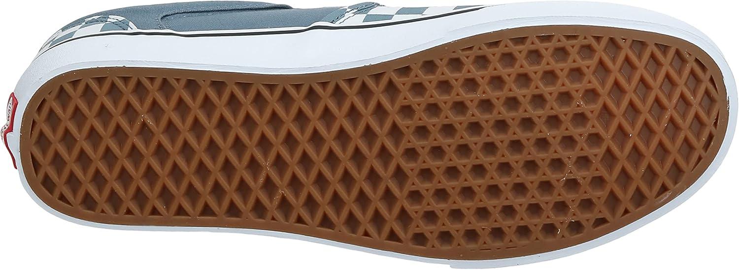 imageVans Womens Classic Slip On Platform SneakersMulticolour Checkerboard Blue Mirage White W50