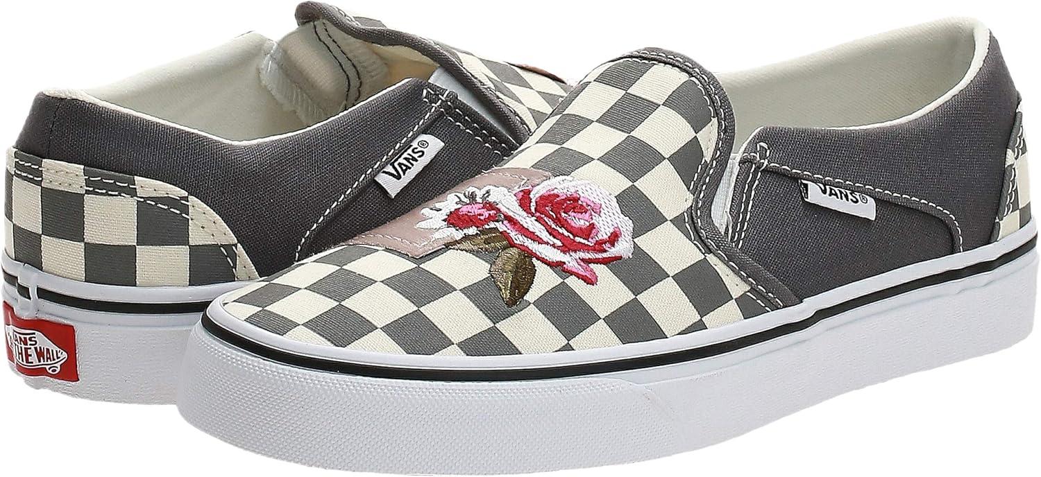 imageVans Womens Classic Slip On Platform SneakersMulticolour Red Checker Quiet Shade Xnv