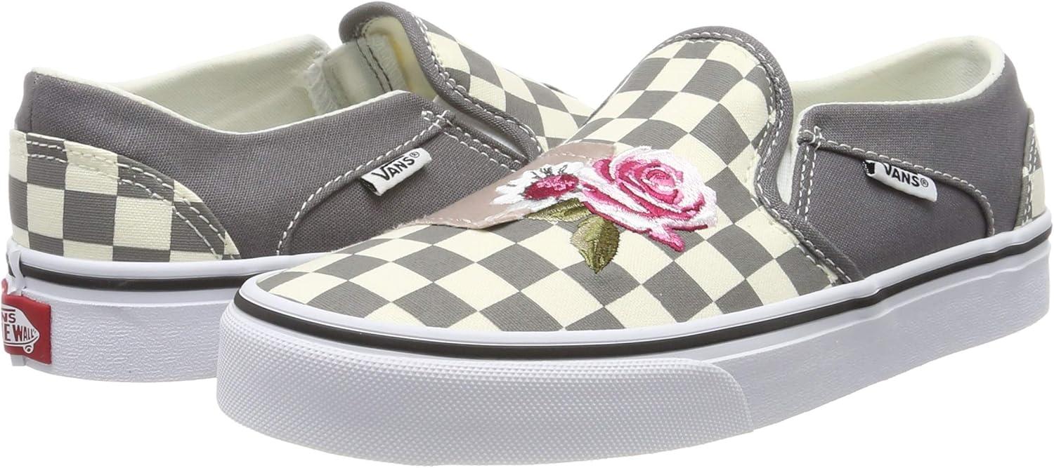 imageVans Womens Classic Slip On Platform SneakersMulticolour Red CheckerQuiet Shade Xnv