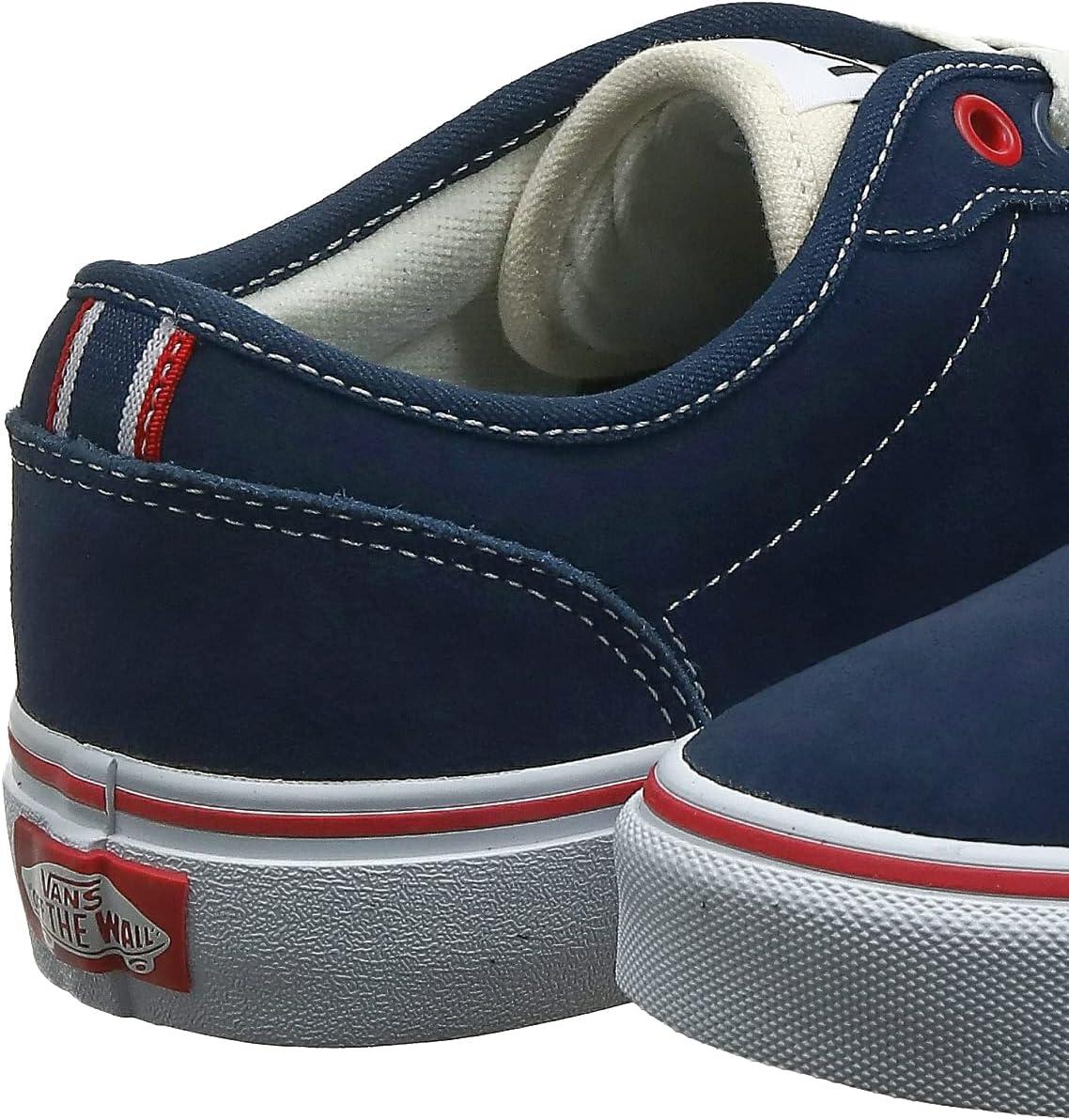 imageVans Womens Classic Slip On Platform SneakersRetro Sport Dress Blues Chili Pepper
