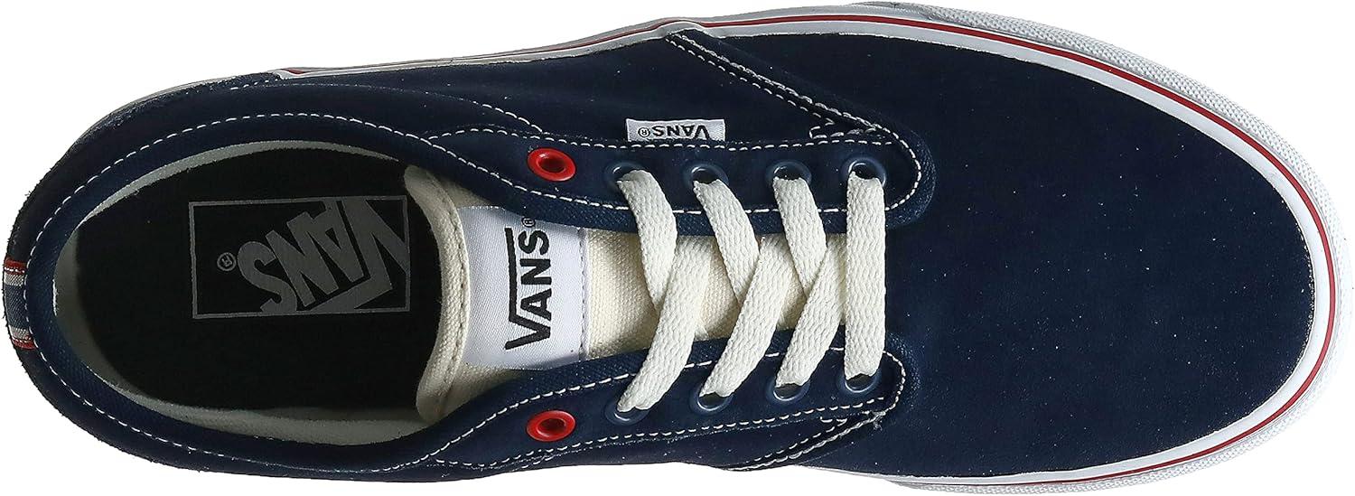 imageVans Womens Classic Slip On Platform SneakersRetro Sport Dress Blues Chili Pepper