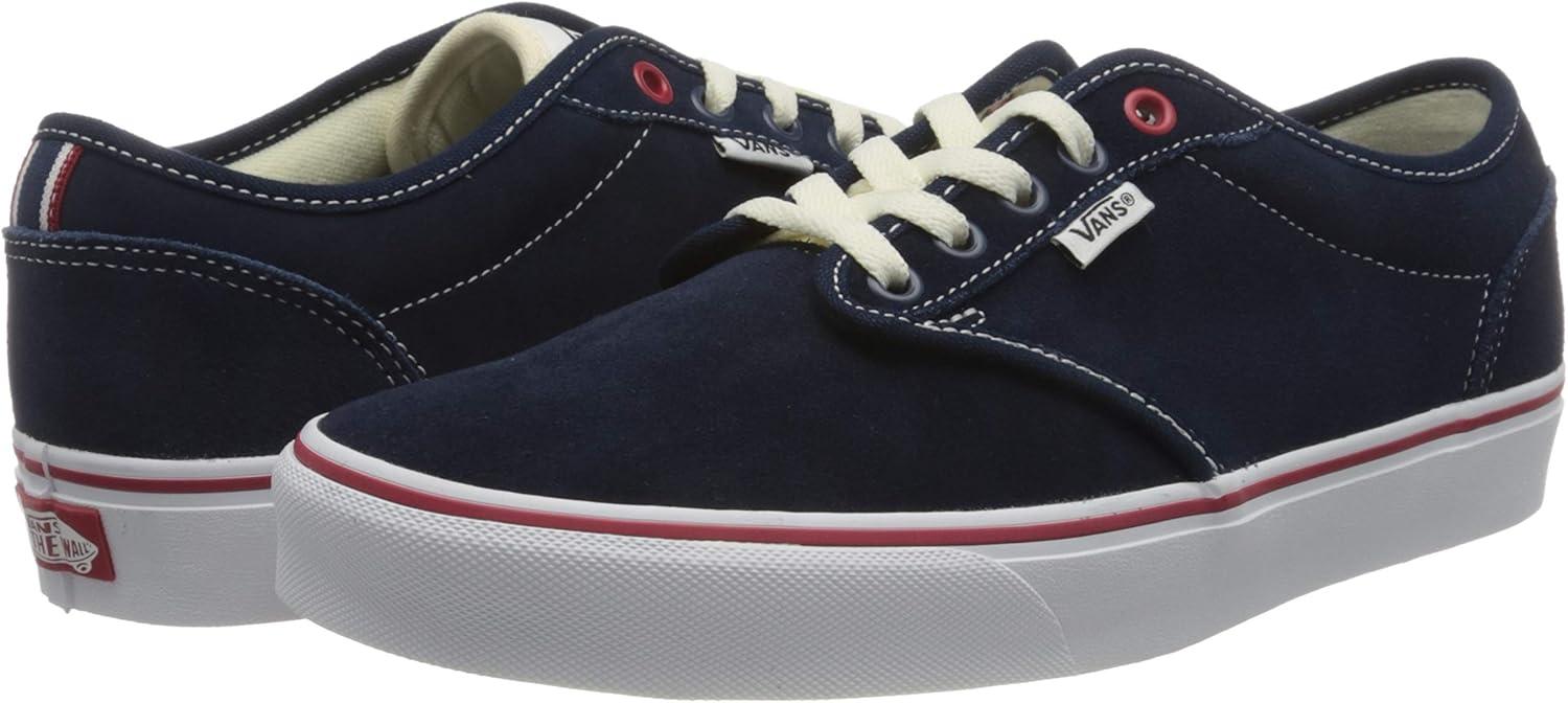 imageVans Womens Classic Slip On Platform SneakersRetro Sport Dress Blues Chili Pepper