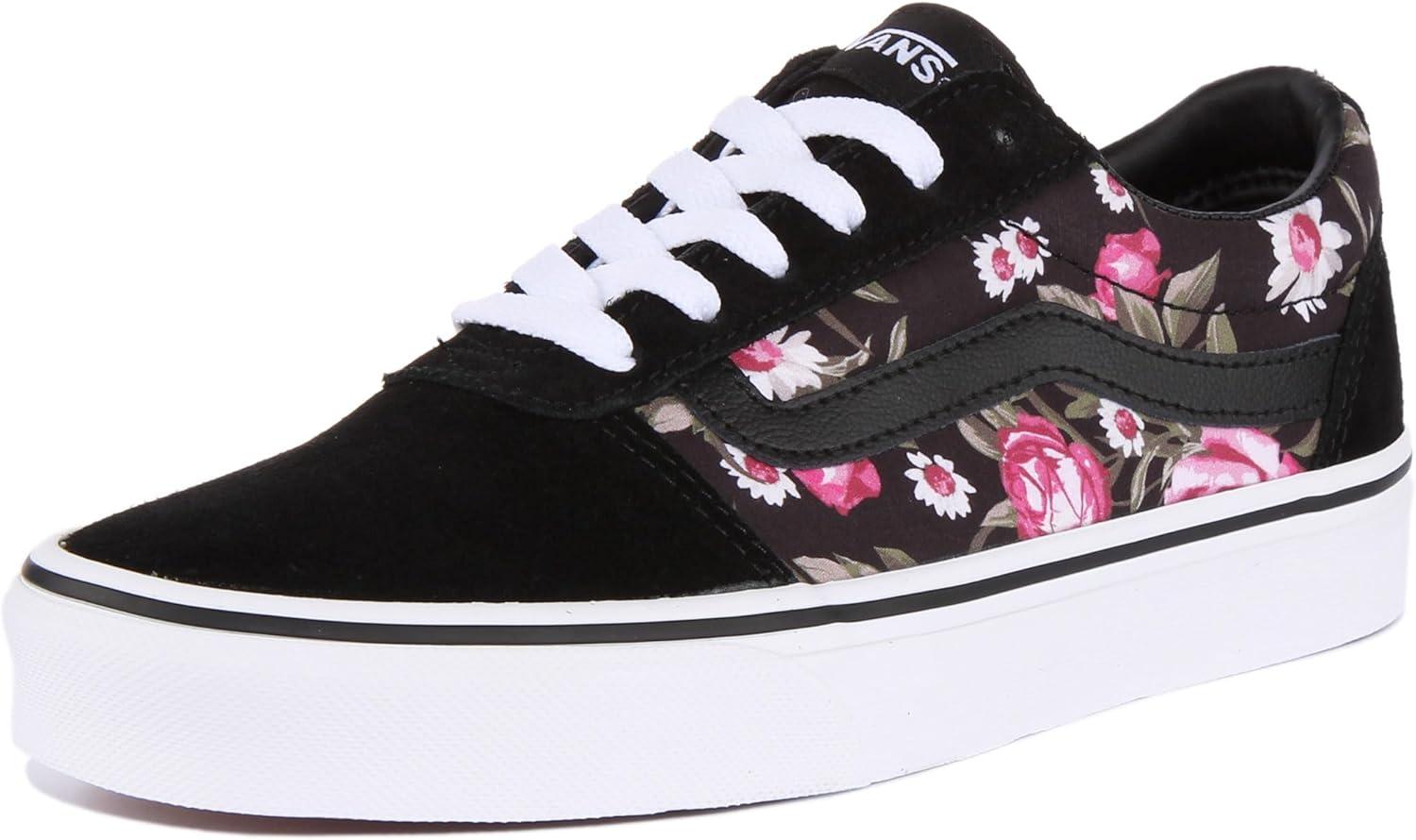 imageVans Womens Classic Slip On Platform SneakersRoses Black