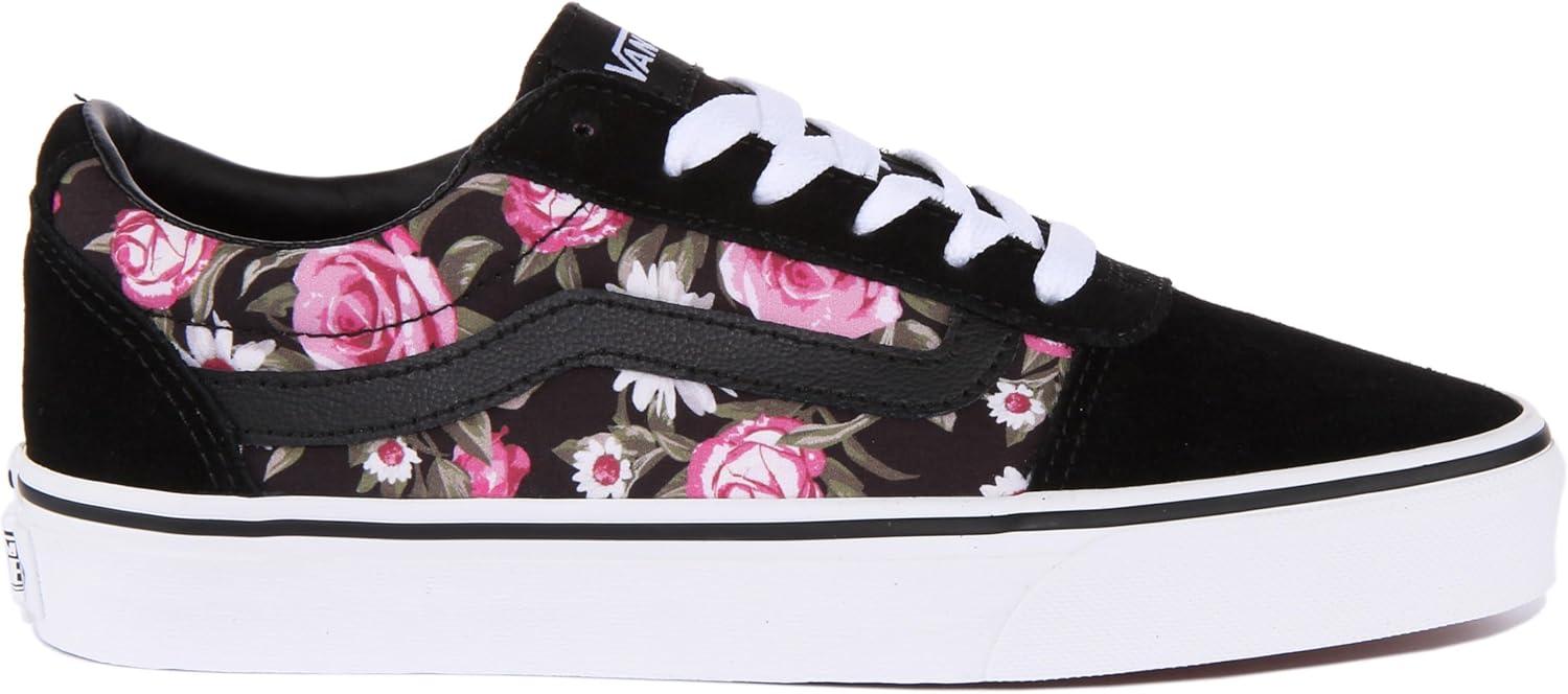imageVans Womens Classic Slip On Platform SneakersRoses Black