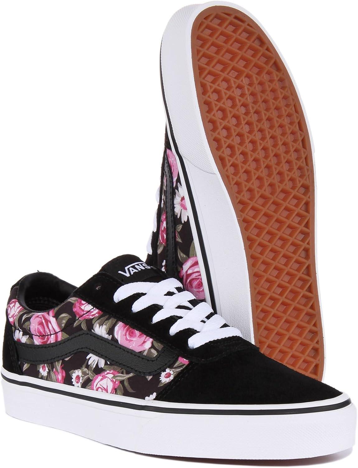 imageVans Womens Classic Slip On Platform SneakersRoses Black