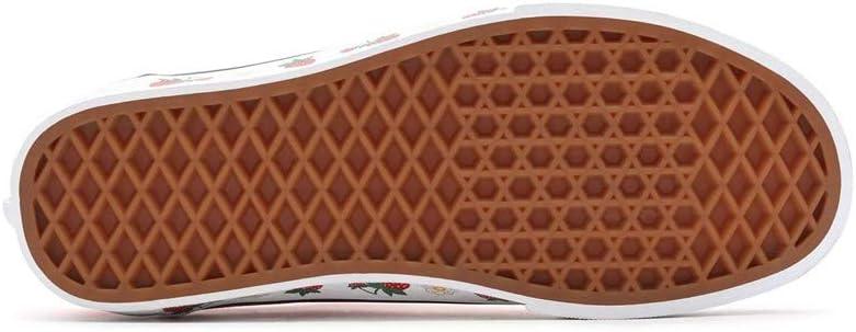 imageVans Womens Classic Slip On Platform SneakersStrawberry Sidewall High Risk Red White