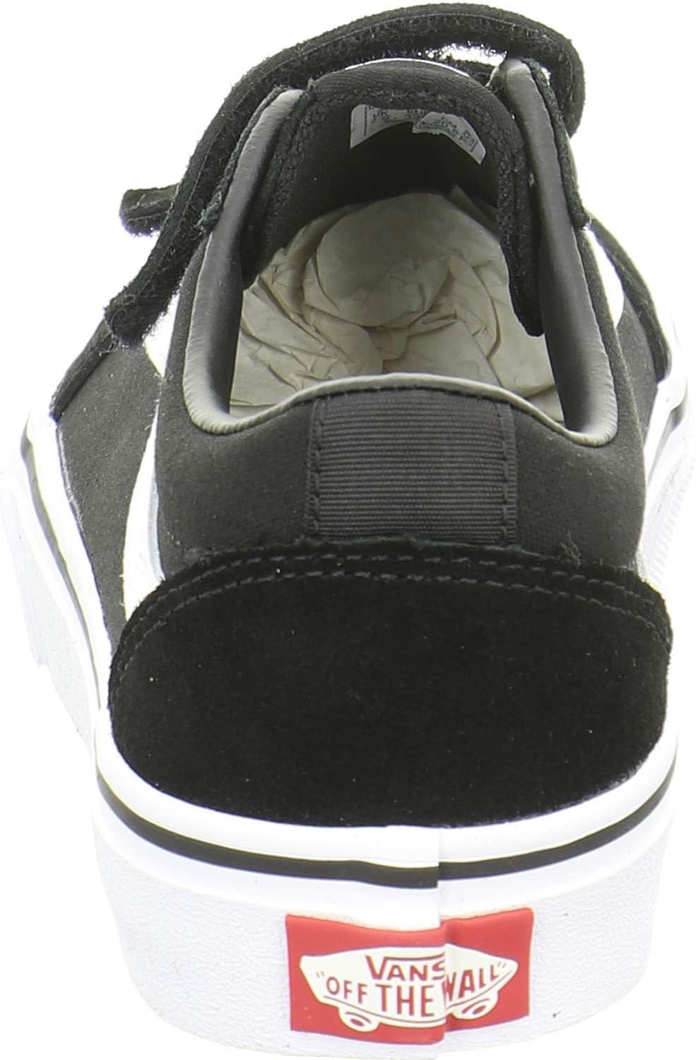 imageVans Womens Classic Slip On Platform SneakersSuede Canvas Black White