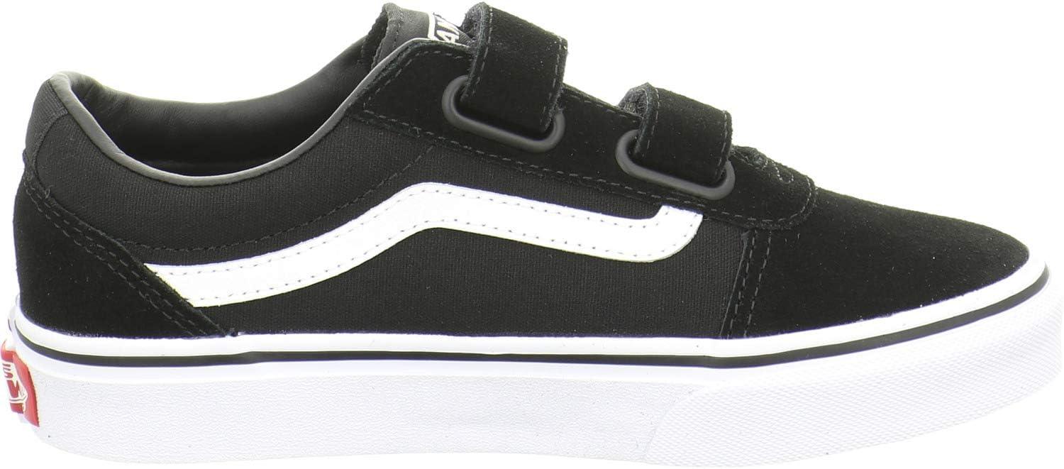 imageVans Womens Classic Slip On Platform SneakersSuede Canvas Black White