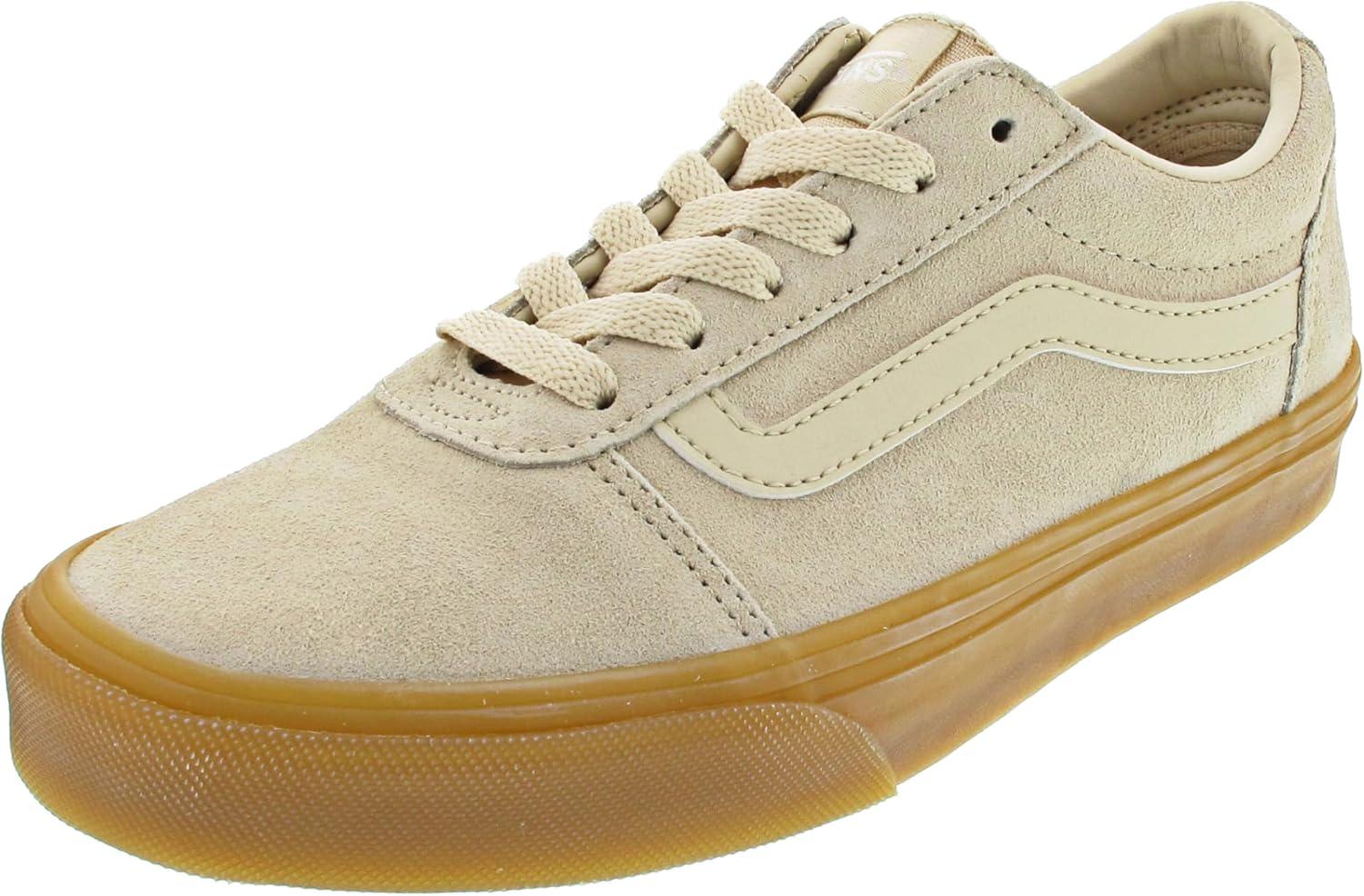 imageVans Womens Classic Slip On Platform SneakersTranslucent Gum Creme Brulee