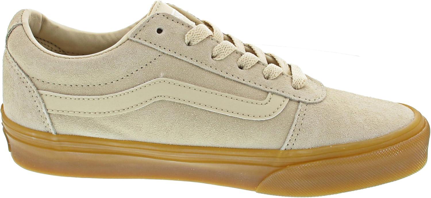 imageVans Womens Classic Slip On Platform SneakersTranslucent Gum Creme Brulee