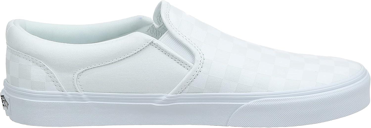 imageVans Womens Classic Slip On Platform SneakersWhite Checkerboard White White W51