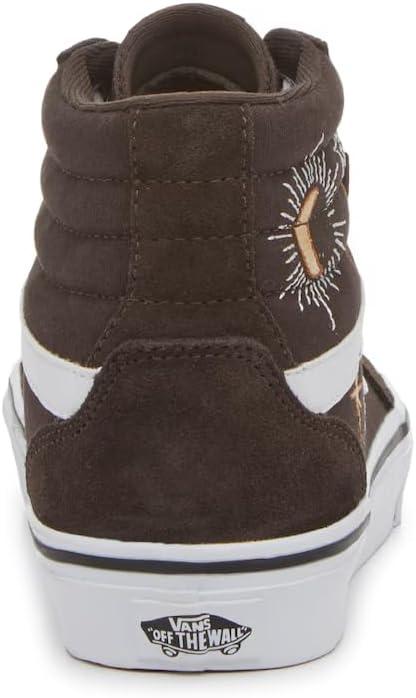 imageVans Womens Filmore Hi SneakerEmbroidery Celestial Turkish Coffee