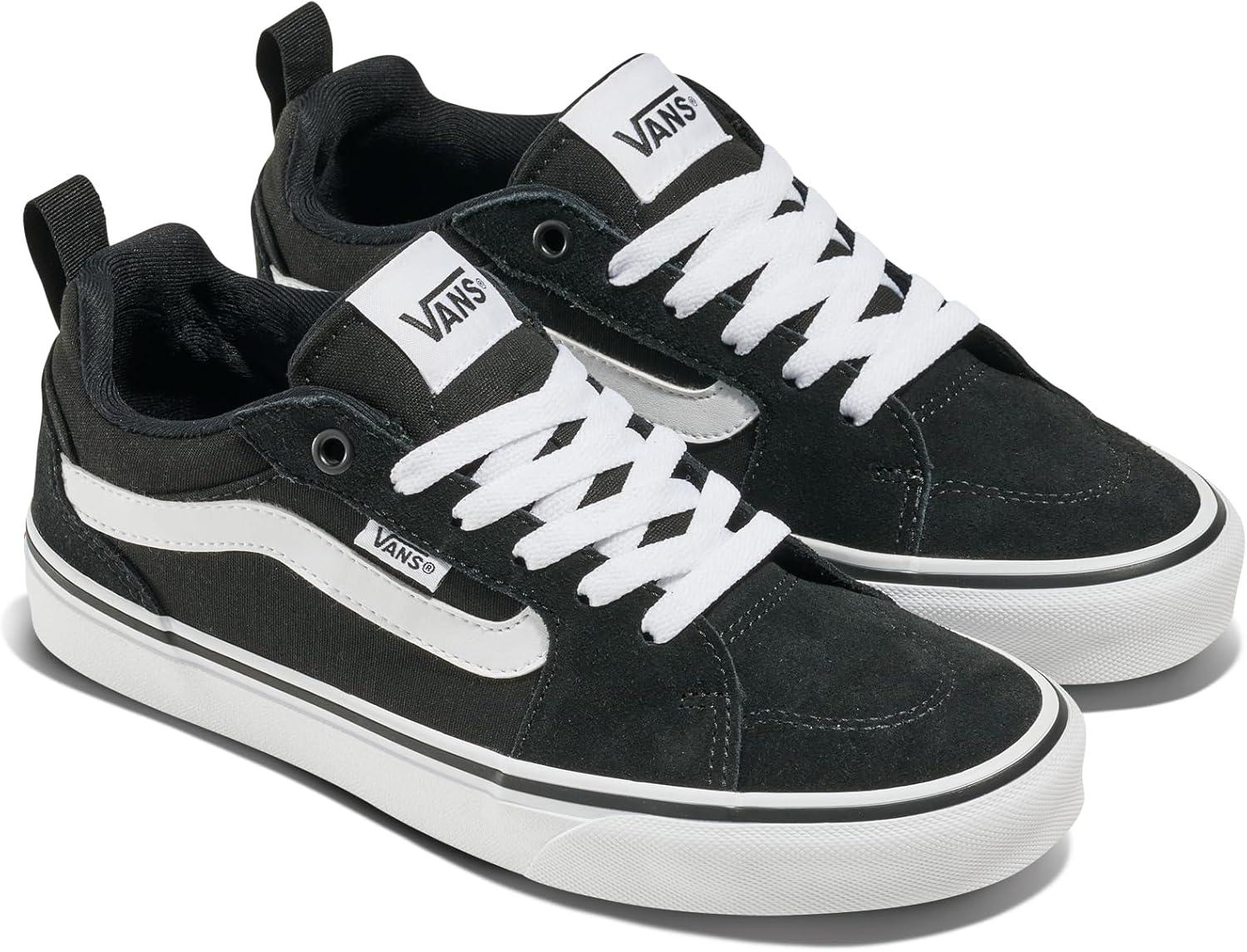 imageVans Womens Filmore Low Top ShoeSuedeCanvas BlackWhite