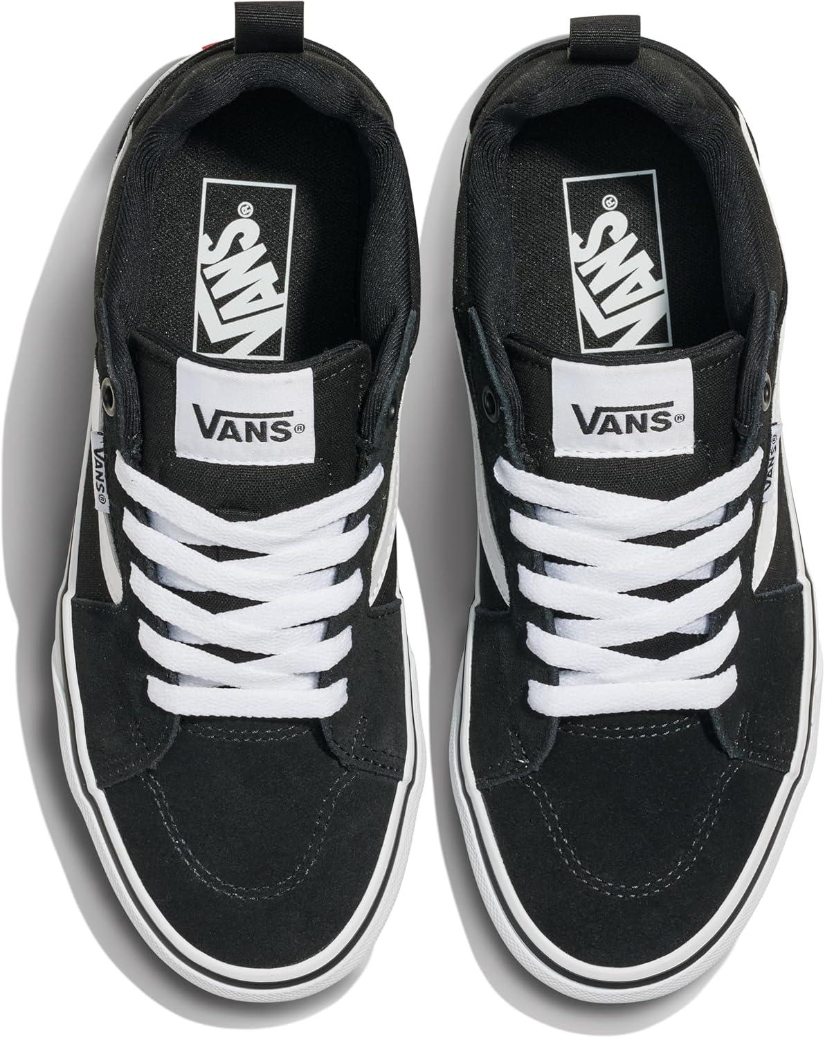 imageVans Womens Filmore Low Top ShoeSuedeCanvas BlackWhite
