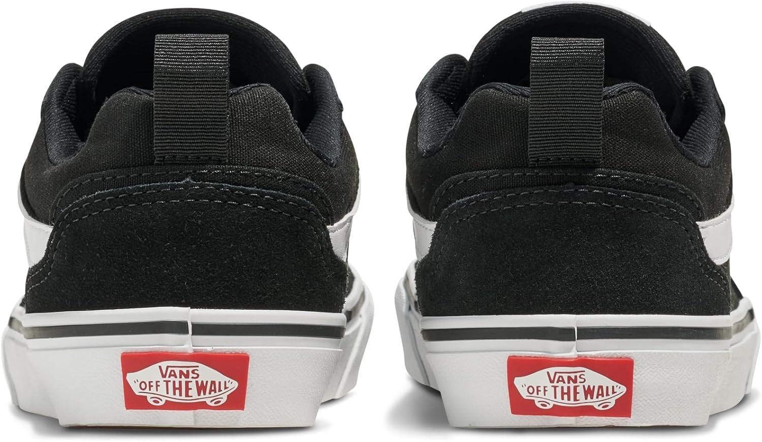 imageVans Womens Filmore Low Top ShoeSuedeCanvas BlackWhite