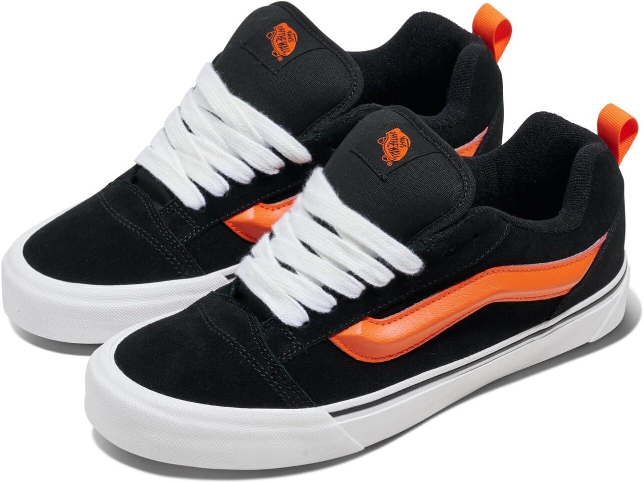 imageVans Womens Knu SkoolPop Sidestripe BlackOrange