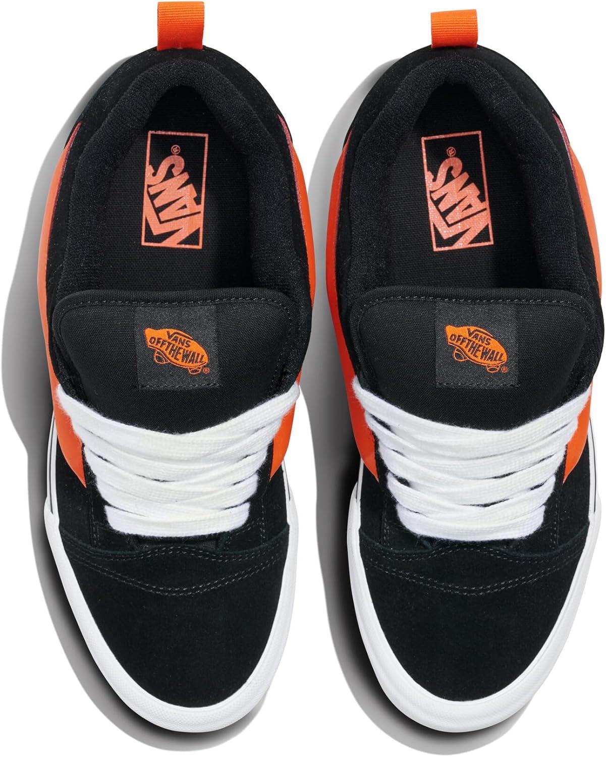 imageVans Womens Knu SkoolPop Sidestripe BlackOrange